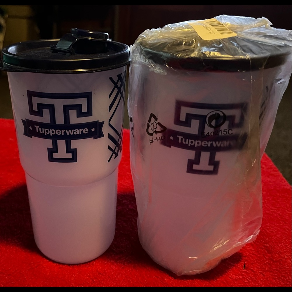 New Tupperware tumblers